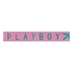 Women's Knit Logo Scarf -Fashion Clothing Store PLAYBOY MG LOGO SCARF GREEN 02