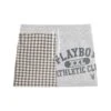 Women's Varsity Plaid Mini Skirt 2 Women's Varsity Plaid Mini Skirt -Fashion Clothing Store PLAYBOY PACSUN PLAID PATCHWORK SKIRT GREY 01
