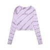 Women's Contrast Stitch Long Sleeve -Fashion Clothing Store PLAYBOY PACSUN PURPLE TIEDYE WITH HENNA INSPIRED GRAPHIC LONG SLEEVE CROP 01 e86b218b abaa 48dc b935 e12f3bed32e3