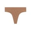 Women's Bunny Seamless Thong -Fashion Clothing Store PLAYBOY PB BUNNY SEAMLESS THONG TAWNY BROWN 02