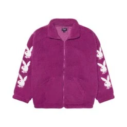 Women's Bunny Sleeve Sherpa Jacket