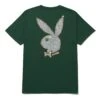 Playboy X HUF Rabbit Head T-Shirt -Fashion Clothing Store PLAYBOY VVS LOGO S S TEE FOREST GREEN TS01782 FOGRN 02 cec6b012 a55c 4191 b1cc 1d4d627a00c7