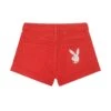 Women's Bright Bunny Denim Shorts Red -Fashion Clothing Store PLAYBOYMOMSHORT1 386a02f7 54ea 4266 9f9d 005edfcd787c