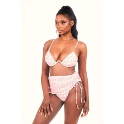 Women's Monogram Mini Sarong -Fashion Clothing Store PLAYBOYMONOGRAMMINISARONG PINK 02 38906e24 30bf 459f 8548 3d1f6678b4fd