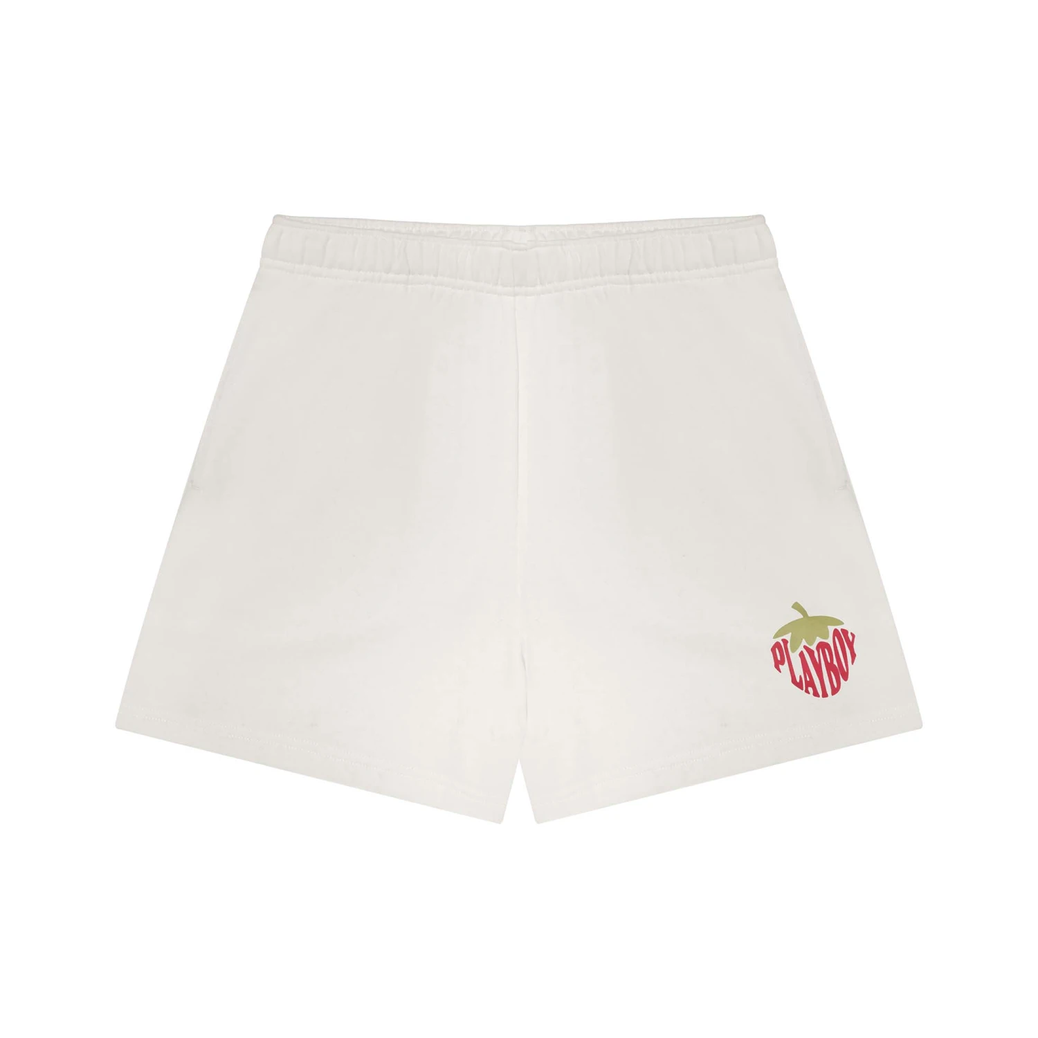 Women's Strawberry Love Boyfriend Sweatshort 3 Women's Strawberry Love Boyfriend Sweatshort