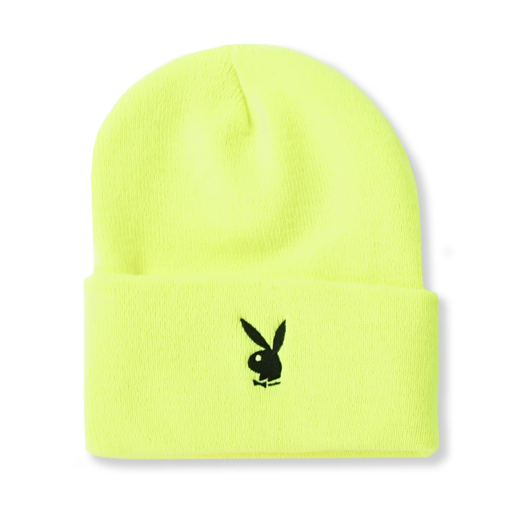Rabbit Head Cuffed Knit Beanie 6 Rabbit Head Cuffed Knit Beanie - Image 4