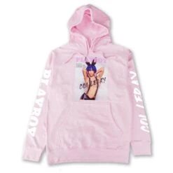 Playboy X Coi Leray Cover Hoodie -Fashion Clothing Store PLAYBOY COI HOOD 5A