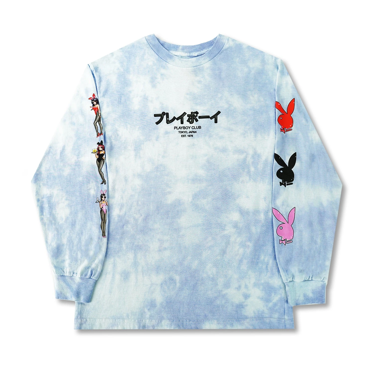 Tokyo Club Tie-Dye Bunny Long Sleeve 4 Tokyo Club Tie-Dye Bunny Long Sleeve - Image 2