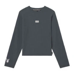 Women's Long Sleeve Lounge Set 12 Women's Long Sleeve Lounge Set -Fashion Clothing Store PLAYBOY PBLOUNGEWAFFLELSTOP GREY 01 ad62fd5e 07cd 4bee 8730 bdc1342b52ae