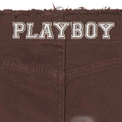 Women's Low Rise Bootcut Denim Pants -Fashion Clothing Store PLAYBOY PBLOWRISEBOOT BROWN 031