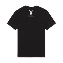 Playboy X John Richmond Logo T-Shirt -Fashion Clothing Store PLAYBOY PBXRICHMOND RABBITHEADTSHIRT BLACK 02