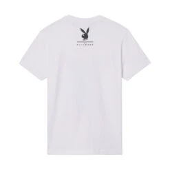 Playboy X John Richmond Logo T-Shirt -Fashion Clothing Store PLAYBOY PBXRICHMOND RABBITHEADTSHIRT WHITE 02