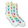 Rainbow Bunny Crew Socks -Fashion Clothing Store PLAYBOY SOCKS 28A 43582752 316b 45d4 bd5b 73a362a59fcf