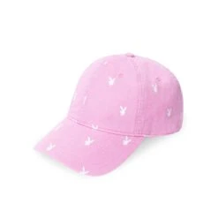 All-Over Rabbit Head Hat 15 All-Over Rabbit Head Hat -Fashion Clothing Store Playboy All OverRabbitHeadHat Pink 02