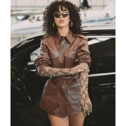 Crocodile Leather Safari Jacket -Fashion Clothing Store Playboy Big Bunny by Liza Voloshin 7I5A9994 dedbe334 935a 4774 bdd4 705949a64843