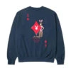 Ace Of Diamonds Crewneck Navy 2 Ace Of Diamonds Crewneck Navy -Fashion Clothing Store Playboy Color Bars Ace of Diamonds Crewneck Navy 02