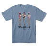 Tokyo Club Happy Hour T-Shirt -Fashion Clothing Store Playboy Color Bars Happy Hour Slate Blue 01 8460e49c cac1 462d 948c 57c9a5bcb561