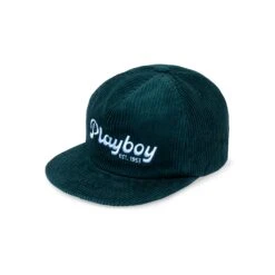 Desperado Masthead Cord Hat -Fashion Clothing Store Playboy DesperadoMastheadCordHat Green Ivory 02