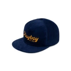 Desperado Masthead Cord Hat -Fashion Clothing Store Playboy DesperadoMastheadCordHat Navy Gold 02