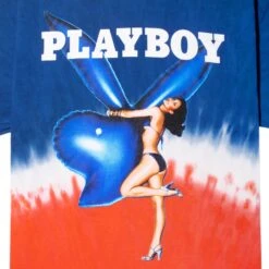 July 1977 Cover Tie Dye T-Shirt -Fashion Clothing Store Playboy July 1977 Cover of the Month Tie Dye T Shirt 03 1c5a11c8 fc1e 496e a8a5 d4879af53f1a