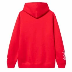 Pleasure For All Hoodie -Fashion Clothing Store Playboy Logo Hood Sweatshirt Red 4