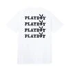 Playboy Masthead & Rabbit Head Tee - White -Fashion Clothing Store Playboy Logo Repeating Short Sleeve Tee 0 d1377b34 b49a 4f45 8ea9 f846d7abe4dc