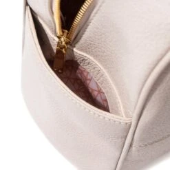 Women's Leather Mini Backpack -Fashion Clothing Store Playboy MTMooreWomen sLeatherMiniBackpack Cream 04