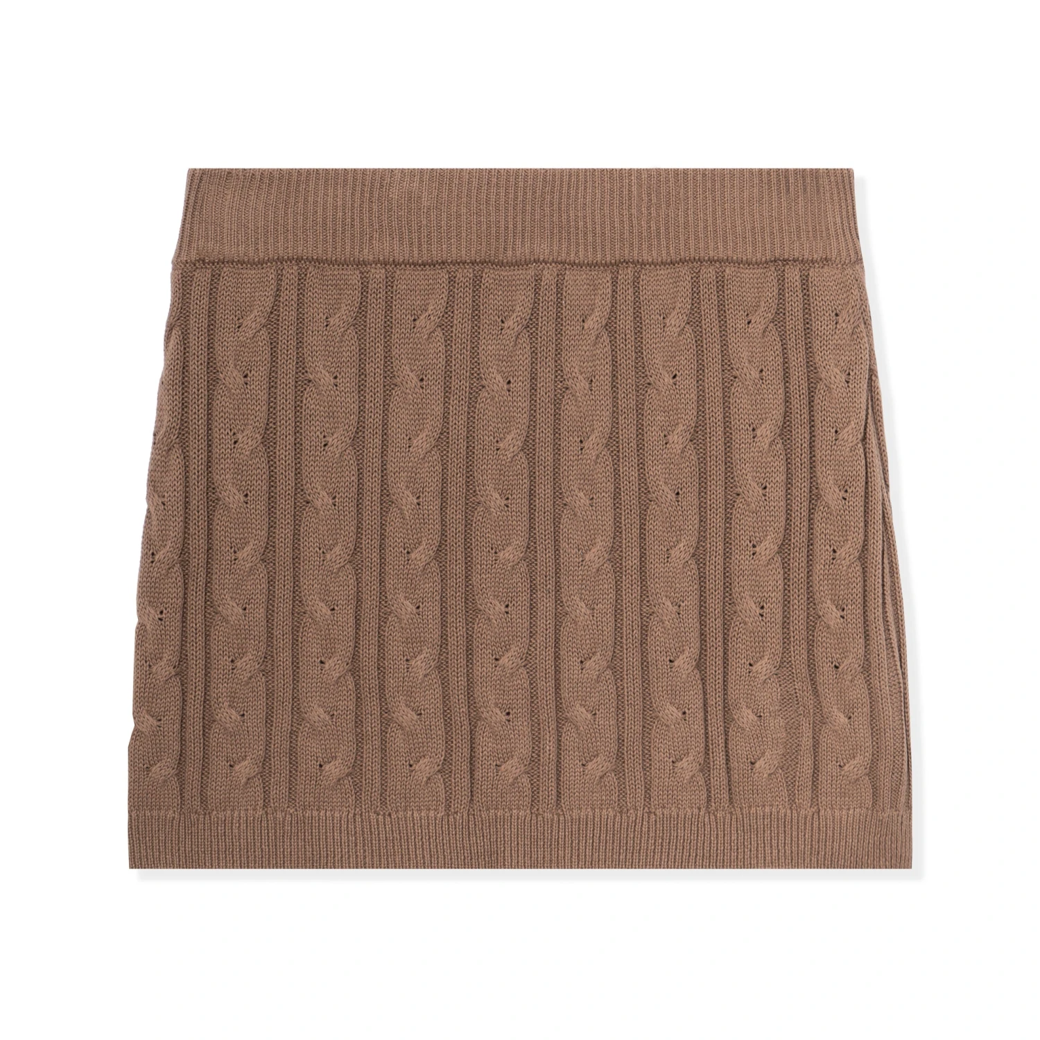 Women's Cable Stitch Mini Skirt 5 Women's Cable Stitch Mini Skirt - Image 3