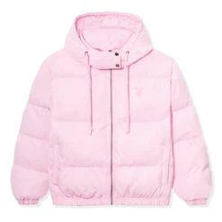 Women's Club Puffer Jacket -Fashion Clothing Store Playboy PacSun PB Club Puffer Pink Frosting 01 564be8ac 59b7 499c 80cf 5893142672af