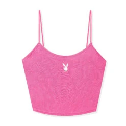 Women's Classic Cami Top -Fashion Clothing Store Playboy PacSun Ribbed Tank Pink 01 46daaf76 6dc4 411a 8a9a 6877620d514c