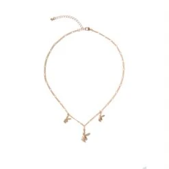 Rabbit Head Dangle Necklace -Fashion Clothing Store Playboy Rabbit Head Dangle Necklace 02