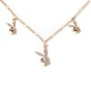 Rabbit Head Dangle Necklace -Fashion Clothing Store Playboy Rabbit Head Dangle Necklace 03