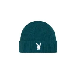 Rabbit Head Knit Beanie -Fashion Clothing Store Playboy Rabbit Head Knit Beanie Jade 01 9e6e0822 34bb 4188 b436 3a9c172d86e0
