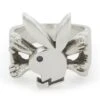 Playboy X The Great Frog Bunny And Crossbones Ring
