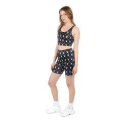 Rabbit Head Biking Short -Fashion Clothing Store PlayboyMissguidedRabbitHeadBikingShort Black 04