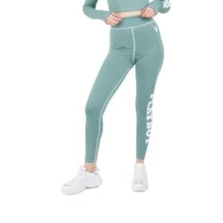 Women's Active Branded Legging -Fashion Clothing Store PlayboyWomen sActiveBrandedLegging Green 01 a88ad437 b422 4733 9318 372c513b51e3