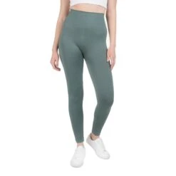 Women's Sport Legging -Fashion Clothing Store PlayboyWomen sSportLegging Army Green 01