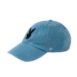 '47 Brand Adjustable Dad Hat -Fashion Clothing Store Playboy 47 Dad Hat lightblue black 02 cda991a1 0721 4f29 aa06 51fcd42394b3