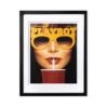 August 1982 Cover Framed Print -Fashion Clothing Store Playboy ArtPrint August 82 Sunglasses blkframe 01 8408703c 1727 4051 bd0d c6cfa7ed0e24