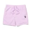 Men's Backstage Nylon Shorts -Fashion Clothing Store Playboy Backstage Nylon Short CrocusPetal 001