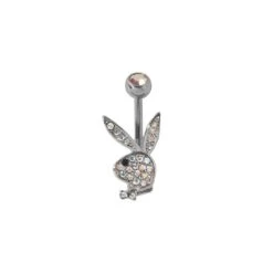 Pave Rabbit Head Belly Ring 7 Pave Rabbit Head Belly Ring -Fashion Clothing Store Playboy BellyBottomRIng 1 f572a3b3 f5eb 4cb0 a643 3b420776ddc9