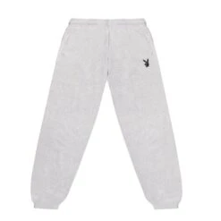 Women's Classic Boyfriend Sweatpants 25 Women's Classic Boyfriend Sweatpants -Fashion Clothing Store Playboy Boyfriend Sweatpant Grey 02