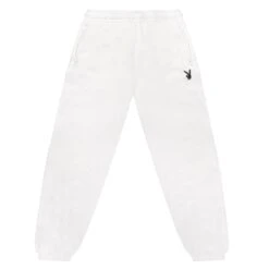 Women's Classic Boyfriend Sweatpants 16 Women's Classic Boyfriend Sweatpants -Fashion Clothing Store Playboy Boyfriend Sweatpant White 02