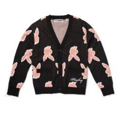 Fashion Clothing Store 5 Men's Repeating Rabbit Head Cardigan