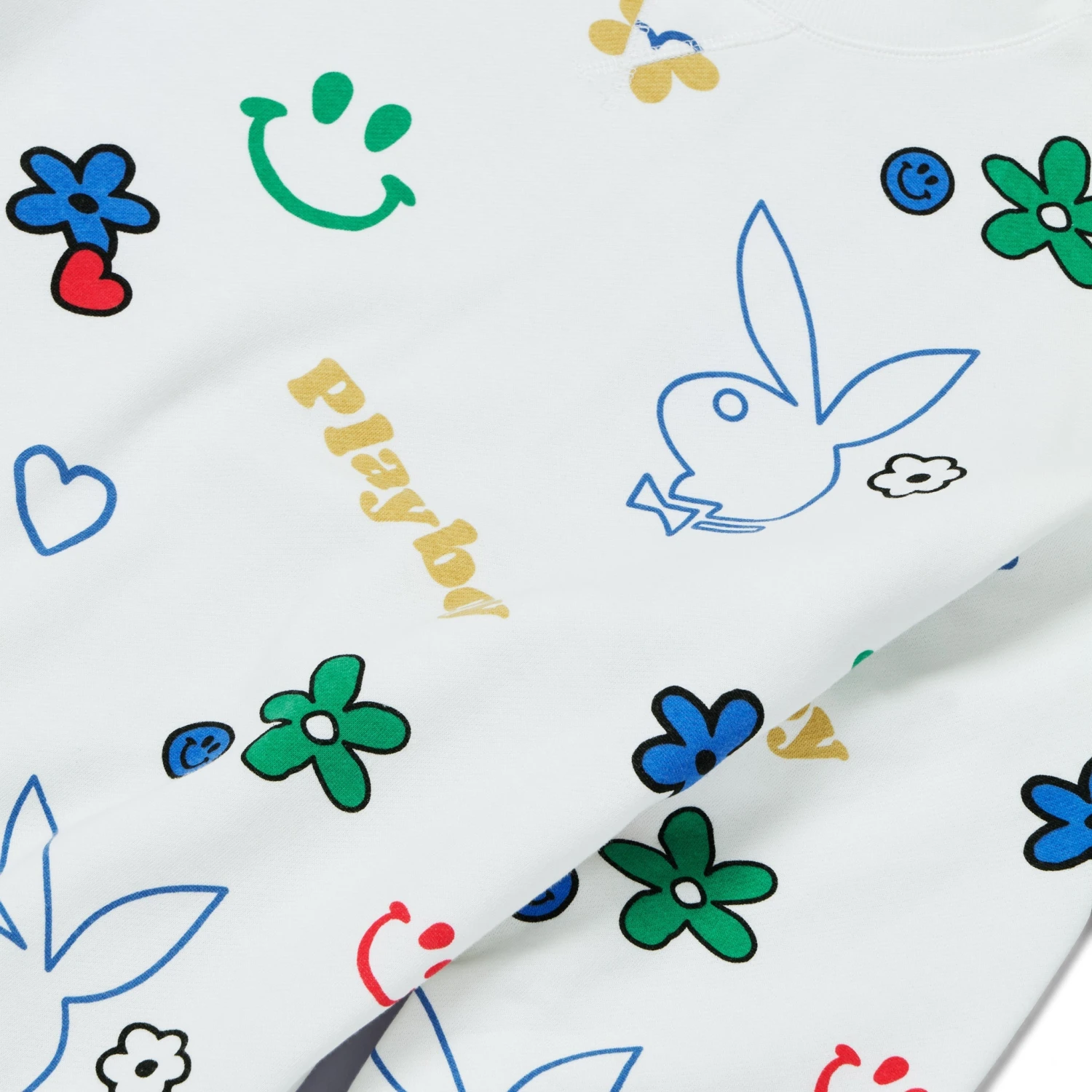 Women's Doodle Crew Neck Sweatshirt 4 Women's Doodle Crew Neck Sweatshirt - Image 2