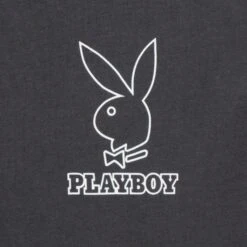 Logo Oversized T-Shirt -Fashion Clothing Store Playboy Logo Oversized Tee Black 03 2359fe04 3468 41ea 8375 235b7068a3f6