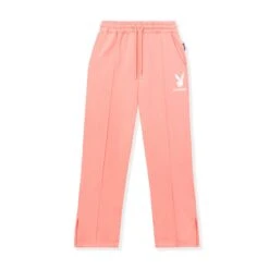 Logo Sweatpants -Fashion Clothing Store Playboy Logo Baloon Jogger Pink 01