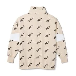 Women's All Over Print Color Block Zip Sweatshirt -Fashion Clothing Store Playboy MG AOP Colour Block Zip Sweatshirt Stone 02 11b8f781 6092 4584 a281 a5bf1b0da8c8