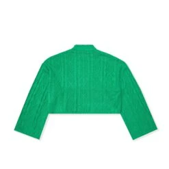 Women's Cable Jumper -Fashion Clothing Store Playboy MG Cable Jumper Co Ord Top Green 02 43ca5730 222c 4d38 b010 5b0a9ab03bc9