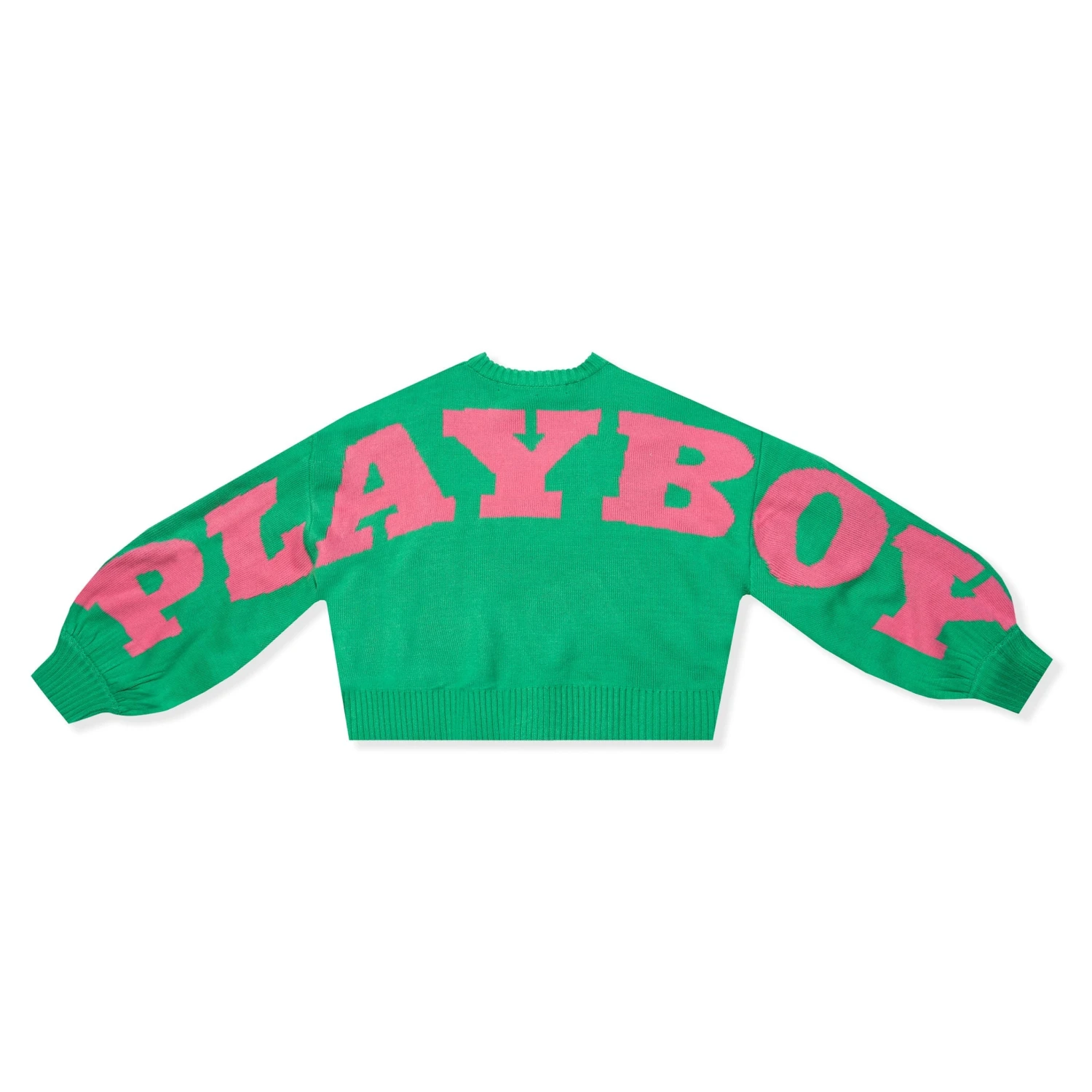 Women's Back Graphic Oversized Knit Sweater 3 Women's Back Graphic Oversized Knit Sweater